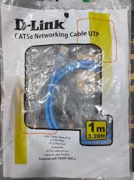 DLINK CAT 5 PATCH CORD 1MTR DLINK CAT 5 PATCH CORD 1MTR