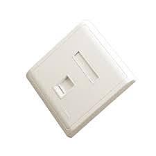 Delton Shuttered Face Plates single Port (DLT-FPSMS)