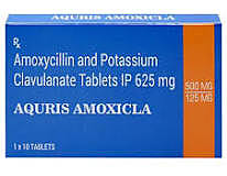 Aquris Amoxicla Tablet 10's Aquris Amoxicla Tablet 10's