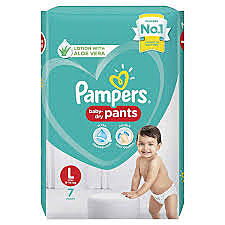 PAMPERS LARGE 7