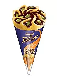 AMUL TRICONE KESAR PISTA 120ML