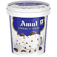 AMUL CUPS COOKIES N CREAM 125ML