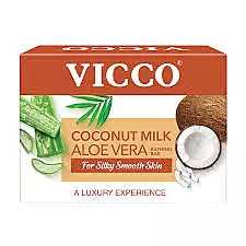 VICCO COCONUT MILK ALOE VERA BATHING BAR 100GM
