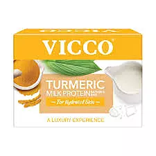 VICCO TURMERIC MILK PROTEIN BATHING BAR 100GM