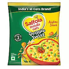 SAFFOLA MASALA OATS CLASSIC VEGGIE TWIST 38GM