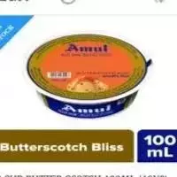 AMUL CUPS BUTTERSCOTCH 100ML