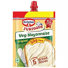 FUNFOODS VEG MAYONNAISE 50GM