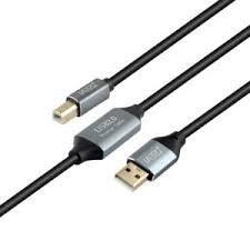Uport USB 2.0 Active Printer Cable – 15M Premium, designed for reliable data transfer over long distances. Ideal for printers, scanners, and other USB devices. Durable and high-performance.