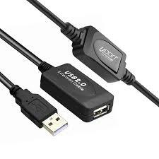 Uport USB 2.0 Active Extension Cable 15M provides reliable connectivity for USB devices over long distances. Ideal for printers, cameras, and more. Plug and play, no drivers needed, durable design.