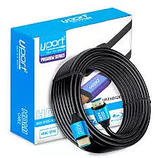 Uport DVI to HDMI Cable 15M – Full HD Ready, perfect for connecting DVI devices to HDMI displays. Enjoy crisp visuals and reliable performance for gaming, streaming, and presentations.