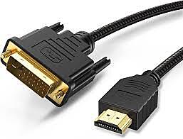 Uport 10 Meter DVI to HDMI Cable – Supports 1080p Output, ideal for connecting DVI devices to HDMI displays. High-quality construction ensures reliable performance and clear video transmission.