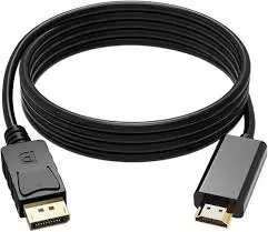 Uport 1.8M DisplayPort to HDMI Cable – 4K, high-speed connection for stunning visuals. Supports 4K resolution, ideal for gaming and streaming. Durable design, perfect for home or office use.