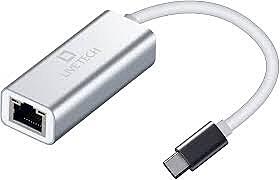 Live Tech Oyoto USB/Type-C to Gigabit Ethernet Adapter provides fast internet access. Compact, plug-and-play, and compatible with multiple devices.