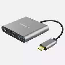 HAMMOK ZEST Type-C 3-in-1 Converter Hub! This versatile hub features USB-C, HDMI, and USB 3.0 ports, allowing seamless connectivity for your devices. Compact and portable design!