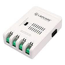 Lapcare LPSCC401: stable 12 V DC power for up to 4 CCTV cameras. Includes overload, short‑circuit & over‑voltage protection, auto‑restart and 2‑yr warranty