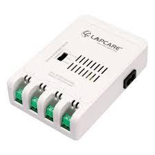 Lapcare LPSCC401: stable 12 V DC power for up to 4 CCTV cameras. Includes overload, short‑circuit & over‑voltage protection, auto‑restart and 2‑yr warranty