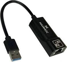 HAMMOK POLKA USB 3.0 Gigabit LAN Adapter offers high-speed internet connectivity with plug-and-play functionality. Compact design, ideal for laptops and desktops, ensuring stable network performance.