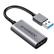 HAMMOK LUSH HDMI to VGA Converter: Seamlessly connect HDMI devices to VGA displays. Supports 1080p resolution, compact design, plug-and-play functionality. Ideal for presentations and home use.
