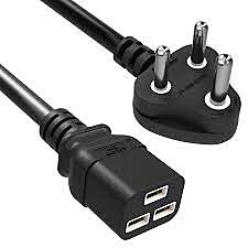 Uport Server Power Cable 16A to C-19 (1.8m) is designed for high-performance servers, ensuring reliable power delivery with a durable build for optimal connectivity and efficiency in data centers.