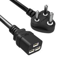 Uport Server Power Cable 16A to C-19 (1.8m) is designed for high-performance servers, ensuring reliable power delivery with a durable build for optimal connectivity and efficiency in data centers.