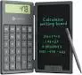 Portronics Ruffpad Calc – A versatile device combining a calculator and an LCD writing pad. Ideal for quick calculations and notes, featuring a sleek grey design for modern users.