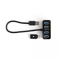 Coconut UH11 4-Port USB Hub (Expand Connectivity, 4 USB Ports, Compact Design, Perfect for Home & Office, Plug & Play, 1 Year Warranty)