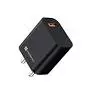 Portronics Adapto One Plus 18W Fast Charger. Includes a durable cable for seamless connectivity. Compact design, perfect for home or travel. Stay powered up!