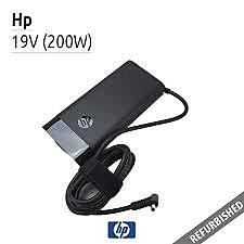 HP 19V (200W) Charger: Reliable power supply for HP laptops. Input: 100-240V, Output: 19V, 10.5A. Compact design, lightweight, and durable. Ideal for home or office use. Keep your device charged!