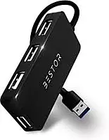 Portronics Mport 4D USB Cable – 1.5m | USB 2.0 | 480Mbps Max | USB Plug | 1 Year Warranty