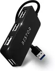 Portronics Mport 4D USB Cable – 1.5m | USB 2.0 | 480Mbps Max | USB Plug | 1 Year Warranty