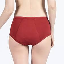 Femttoss Modal High-Rise Period Panty – Midnight Black