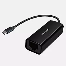 HAMMOK SPIN Type-C LAN Adapter – 100Mbps, compact design, plug-and-play, stable wired connection, ideal for laptops and tablets, supports high-speed internet, lightweight and portable.