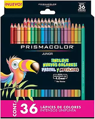 Prismacolor Jr. 36-Color Pencils Set