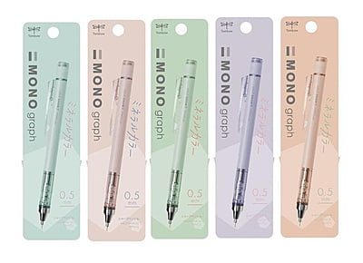 TOMBOW MONO GRAPH MECHANICAL PENCIL, LIMITED EDITION MINERAL COLOR, 0.5mm, 