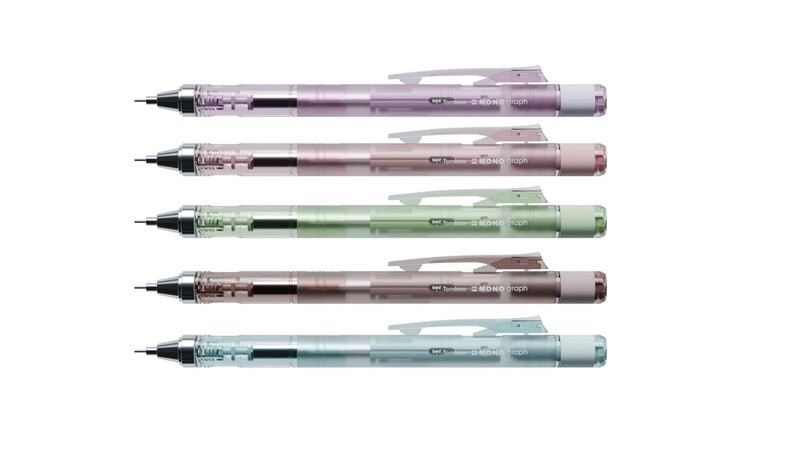 TOMBOW MONO GRAPH PASTEL GLASS MECHANICAL PENCIL, 0.5MM TOMBOW MONO GRAPH PASTEL GLASS MECHANICAL PENCIL, 0.5MM