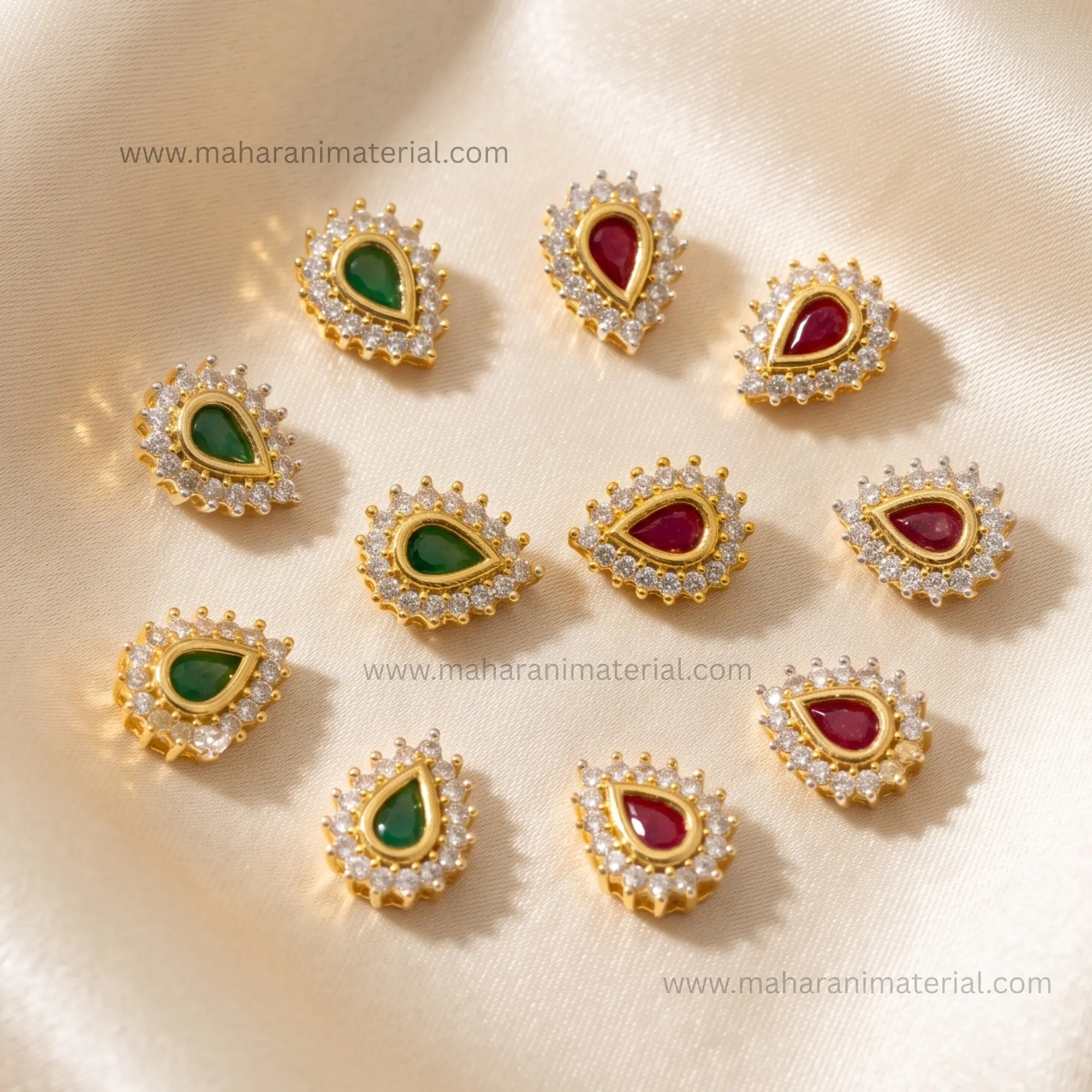 AD Teardrop Kundan