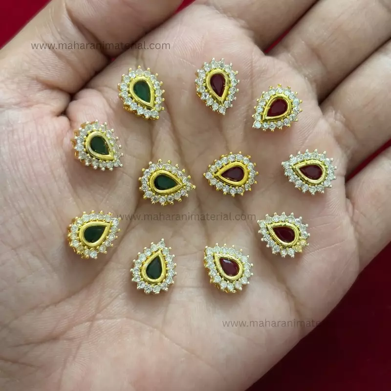 AD Teardrop Kundan