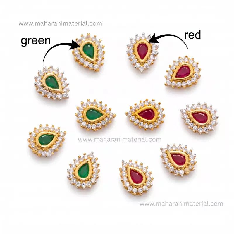 AD Teardrop Kundan