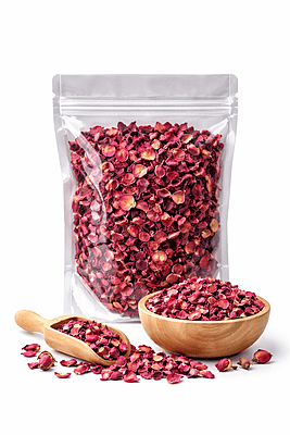 Dried Rose Petals 100g – Premium Natural Fragrant Rose Petals for Skin Care, Bath & Decoration