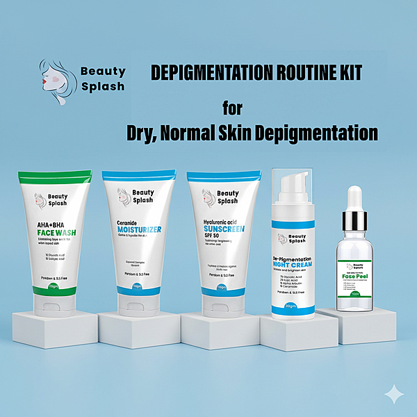 Dry & Normal Skin De-Pigmentation Routine: Fade Tan + Pigment Gently