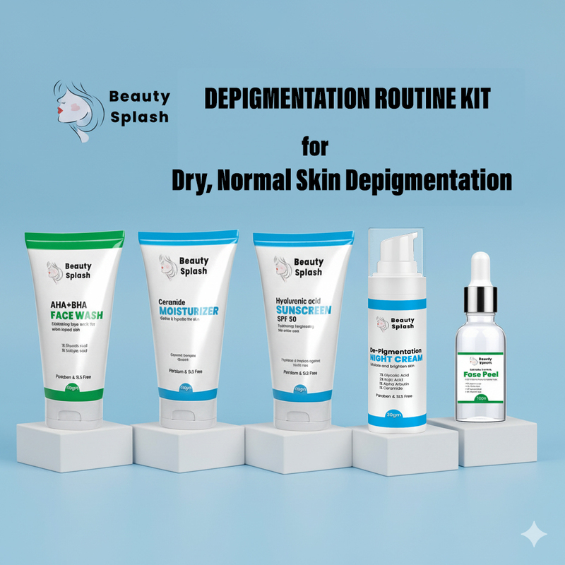 Dry & Normal Skin De-Pigmentation Routine: Fade Tan + Pigment Gently