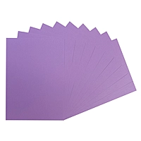 Pack of 50 A5 Light Purple Coloured Card 160gsm Sheets