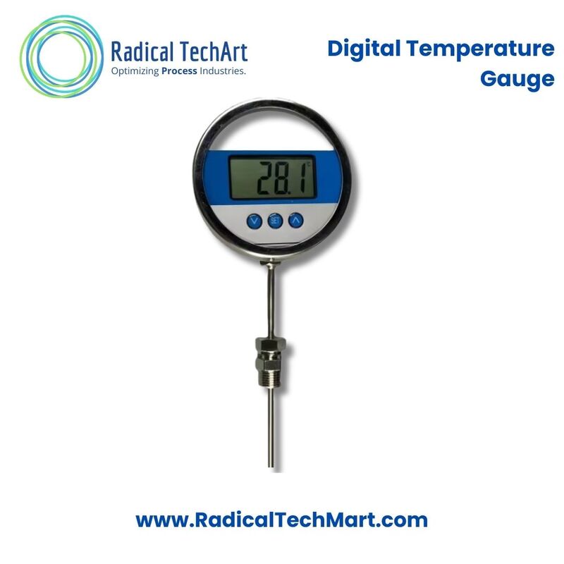 Digital Temperature Gauge for Process Temperature Monitoring