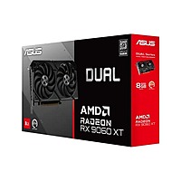 ASUS Dual RX 9060 XT 8GB GDDR6 Graphics Card – PCIe 5.0 Gaming GPU
