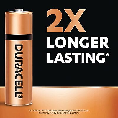 Duracell Alkaline AA Batteries