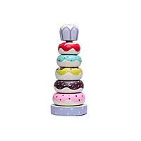 Organic Wooden Doughnut Stacker