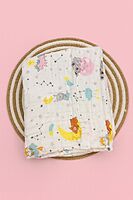 6-Layer Muslin Cotton Bath Towel – Soft & Absorbent – 100x 50cm – Assorted Designs