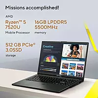 ASUS Vivobook Go 15 E1504FA Laptop – Ryzen 5 7520U | 16GB RAM | 512GB SSD | FHD