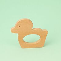 Wooden Duck Teether