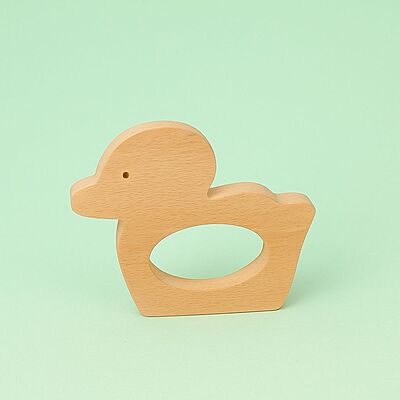 Wooden Duck Teether Wooden Duck Teether